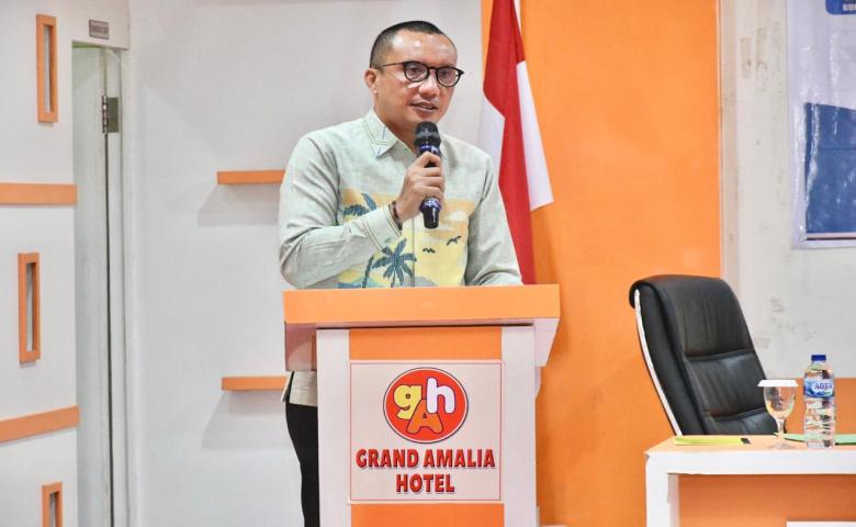 Wabup Lahmuddin Buka Rakerda Dekranasda Boalemo